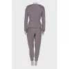 Graphite coloured suit 