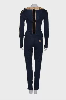 Sports suit navy blue