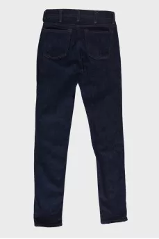Navy blue skinny jeans