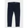 Men's dark blue jeans