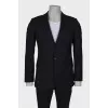 Men's single-breasted jacket