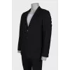 Men's single-breasted jacket