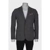 Men's gray jacket