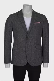 Men's gray jacket