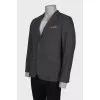 Men's gray jacket