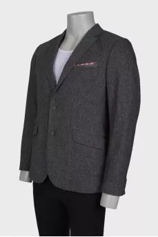 Men's gray jacket