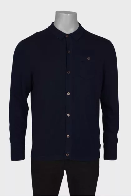Men's dark blue jumper