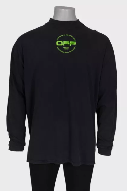 Men's long sleeve with embroidery