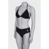 Black swimsuit with tag