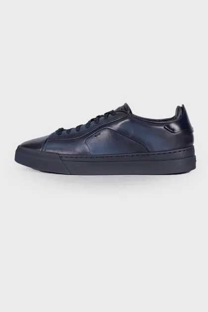 Men's leather sneakers