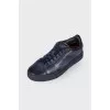 Men's leather sneakers