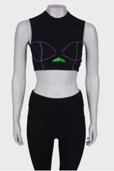 Sports crop top