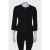 Black fitted jacket