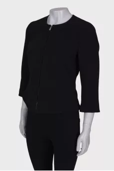 Black fitted jacket