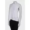 White asymmetric T-shirt
