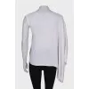 White asymmetric T-shirt