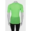 Ribbed translucent lime shade