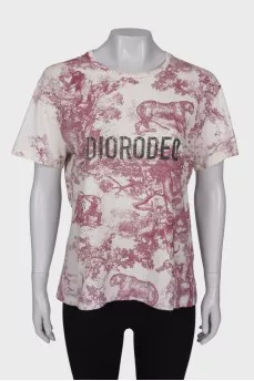 Футболка Diorodeo з принтом