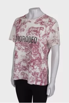 Футболка Diorodeo з принтом