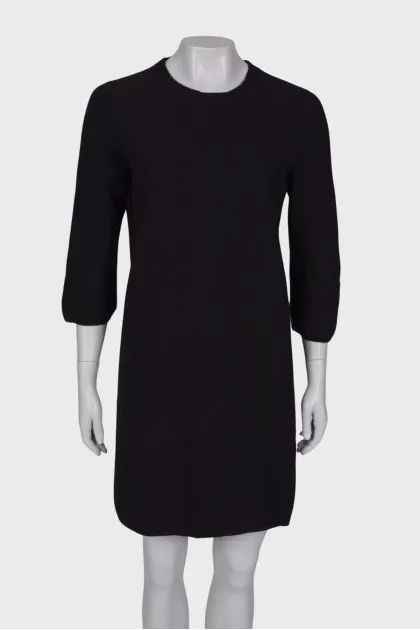 Shift wool dress