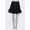 Black skirt with sequins