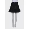 Black skirt with sequins