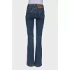 Blue palazzo jeans