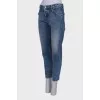 Light blue straight fit jeans