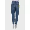 Light blue straight fit jeans