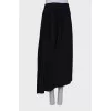Black skirt with tag
