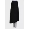 Black skirt with tag