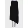 Black skirt with tag