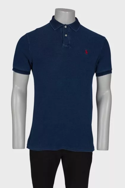Men's dark blue T-shirt