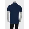 Men's dark blue T-shirt