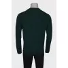 Dark green men's jumper