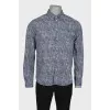 Men's shirt in print