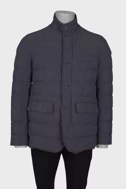 Gray men's jacket