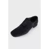 Men's suede shoes