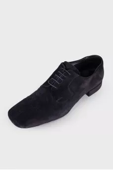 Men's suede shoes