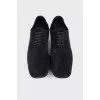Men's suede shoes