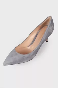 Suede stilettos