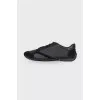 Black combo sneakers