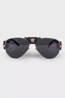 Gold embellished sunglasses