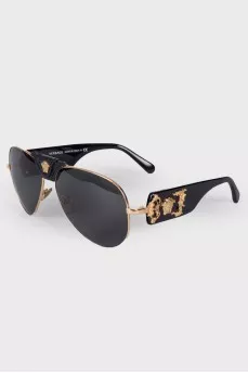 Gold embellished sunglasses