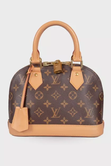 Alma Monogram Canvas bag