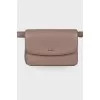 Eco-leather belt bag