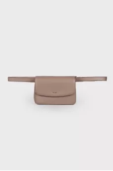 Eco-leather belt bag