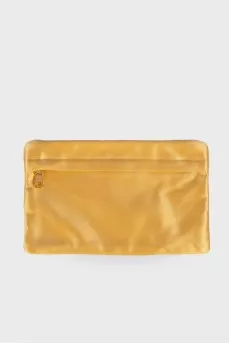 Yellow textile bag