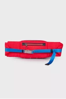 Textile bag with brand logo