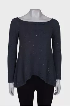 Silk and cashmere sweater